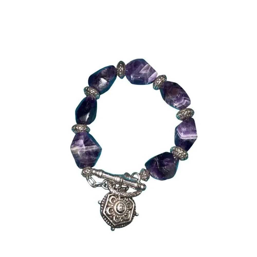 Natural Amethyst Bracelet